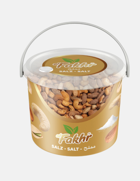 alFakhr Extra Mix Nøtter Salt 900 g X 6 Stk