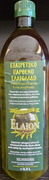 Eleon Extra Virgin Oliv olje Greek 900 ml x12 Stk