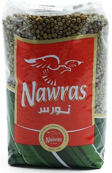 NAWRAS MUNG Bønner 900 g X 10 Stk