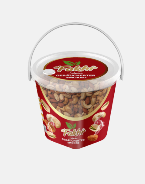 alFakhr Extra Mix Nøtter Røkt 500 g X 12 Stk