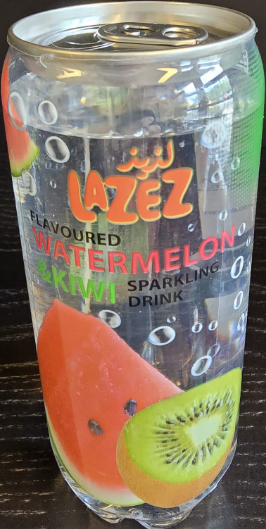 LAZEZ Sparkling Drink Kiwi & Watermelon flavoured 350ml x 24 stk