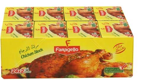 Faragello Chicken Stock (2 Cubes x 24) x 24 x 10g