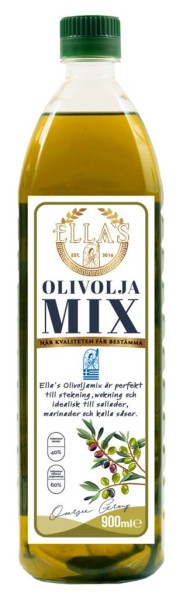 ELLAS Ufiltrert Olivenolje Mix 900 ML x 12 Stk