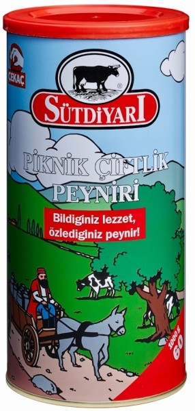 SUTDIYARI Hvit Ost Fetatype 60% 800 gr X 6