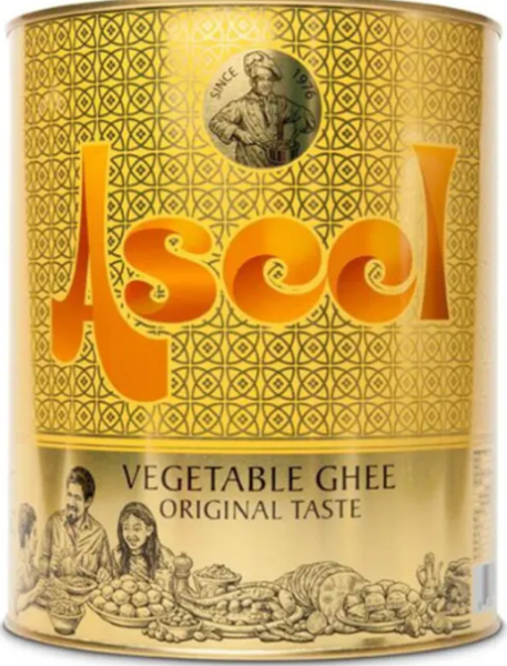 Aseel Vegetabilsk Ghee 4 Kg x 4 Stk