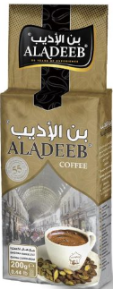AlAladeeb Coffee With Extra Cardamom 200 g x 10 Stk