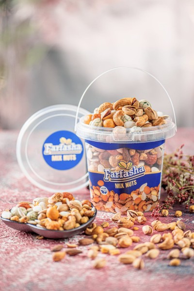 Farfasha Mixed Roasted Nuts / Salted 445 g x 12 Stk