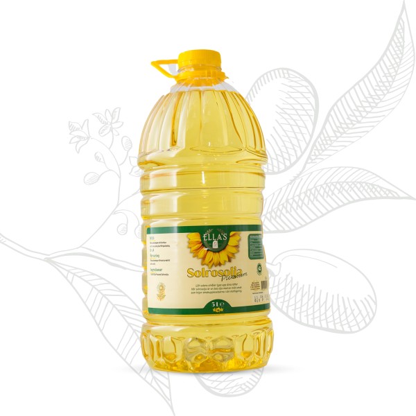 BONZARO Solsikkeolje 5 L x 3 Stk