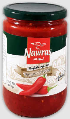 NAWRAS Pepper Paste Mild 660 g x 12 Stk