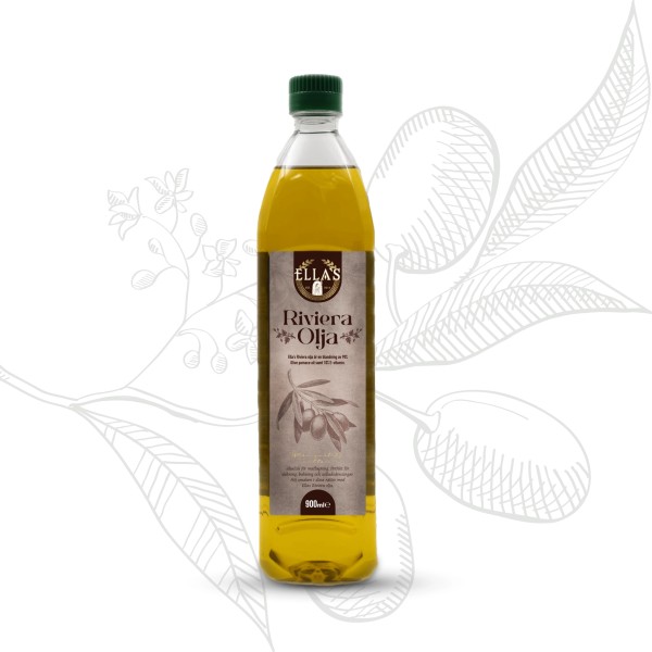 ELLAS Riviera Olivolja 10% Vitamin E 900ml x12 Stk