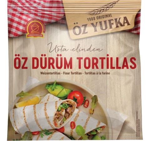 Oz Yufka Durum Tortillas(16 x 25 Cm) x 6 Stk