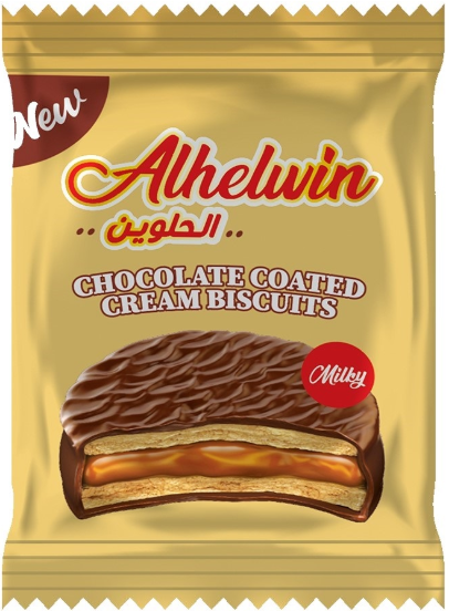 Alhelwin Chocolate Biscuits ( 30g x10 )x12 Stk