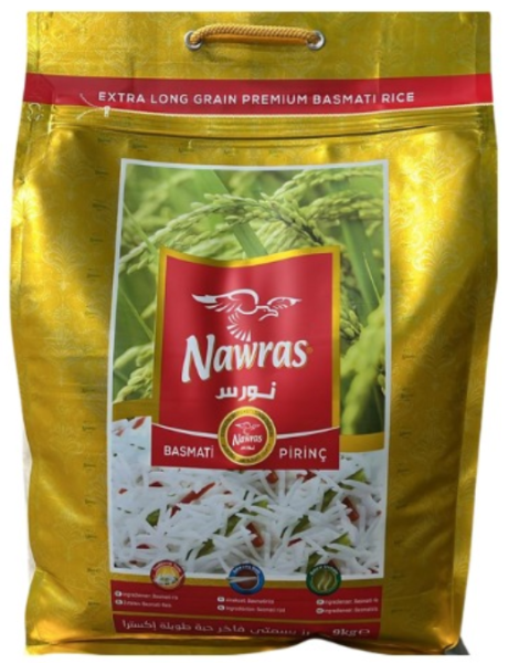 NAWRAS Basmati Ris 4 kg X 5 Stk