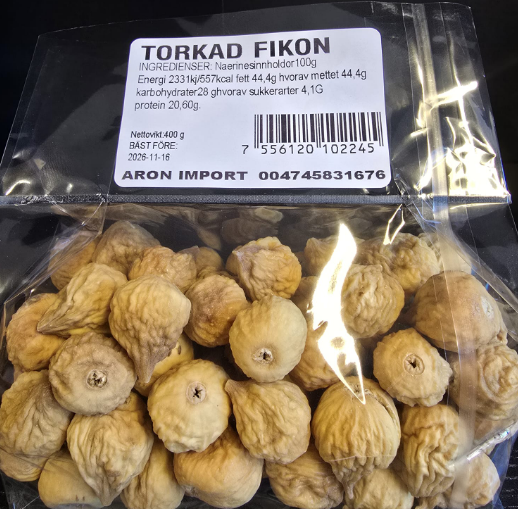 NAWROZ Tørkede fiken (AFG) 400g x 24 Stk