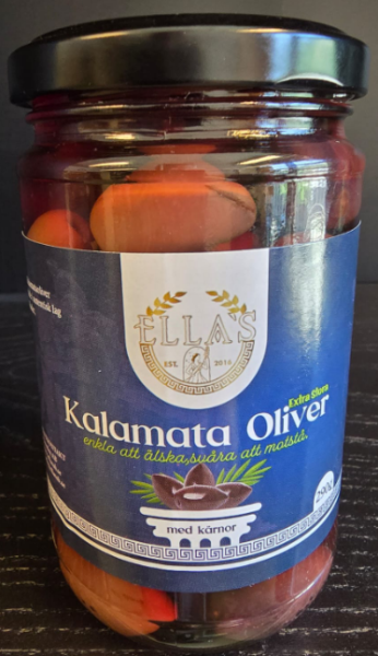 ELLAS Greek Kalamata Oliven 290g x 6 Stk
