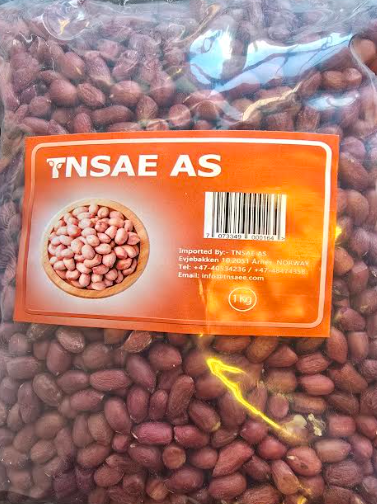 TNSAE Peanøtter 1 kg x 10 Stk