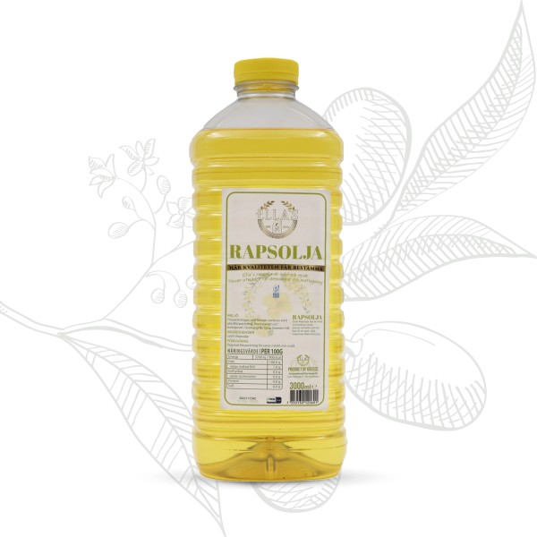 ELLAS Rapsolje 5 L x 3 Stk